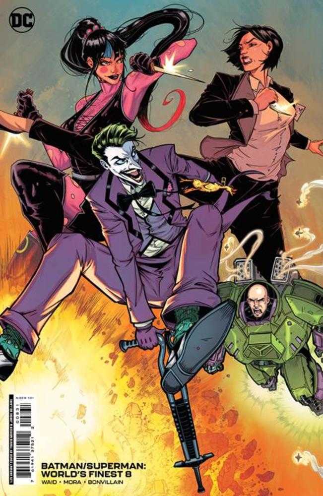 Batman Superman Worlds Finest #8 Cover C 1 in 25 Travis Mercer Card Stock Variant