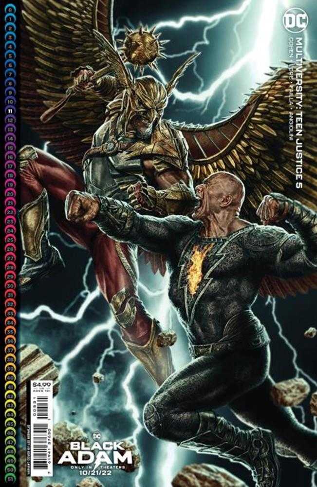 Multiversity Teen Justice #5 (Of 6) Cover C Lee Bermejo Black Adam Movie Card Stock Variant