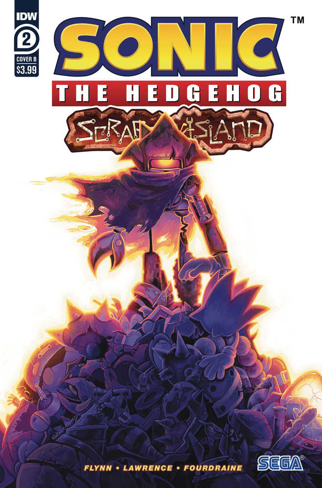 Sonic The Hedgehog Scrapnik Island #2 Cover B Haines
