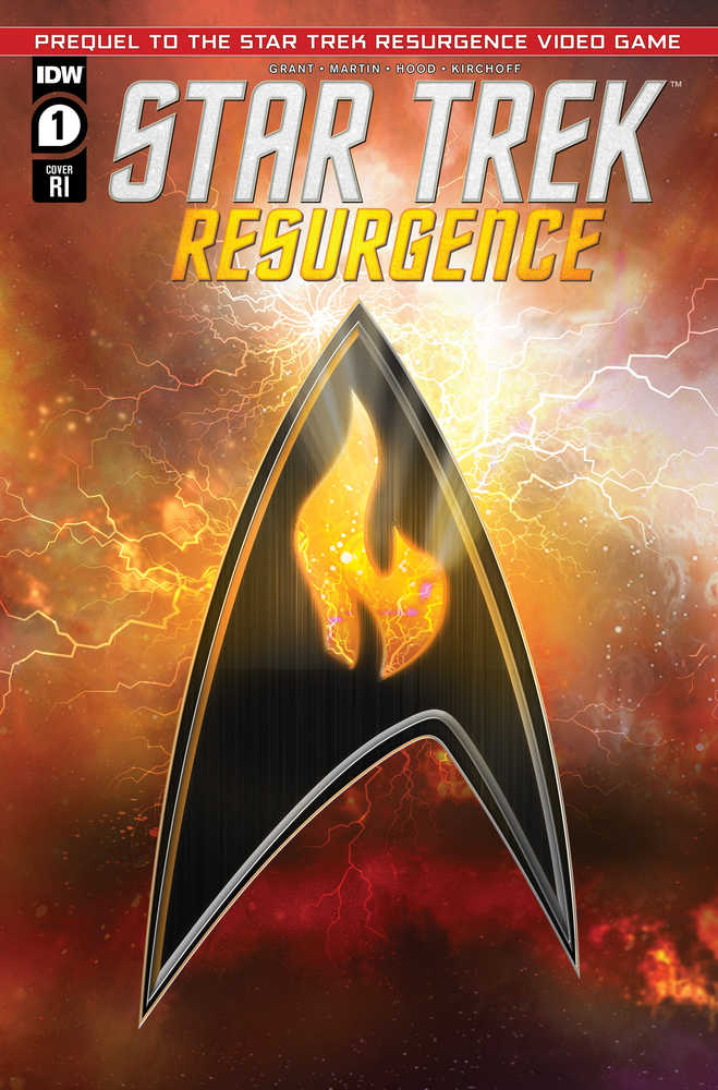 Star Trek Resurgence #1 Cover C 10 Copy Variant Edition Game Cover