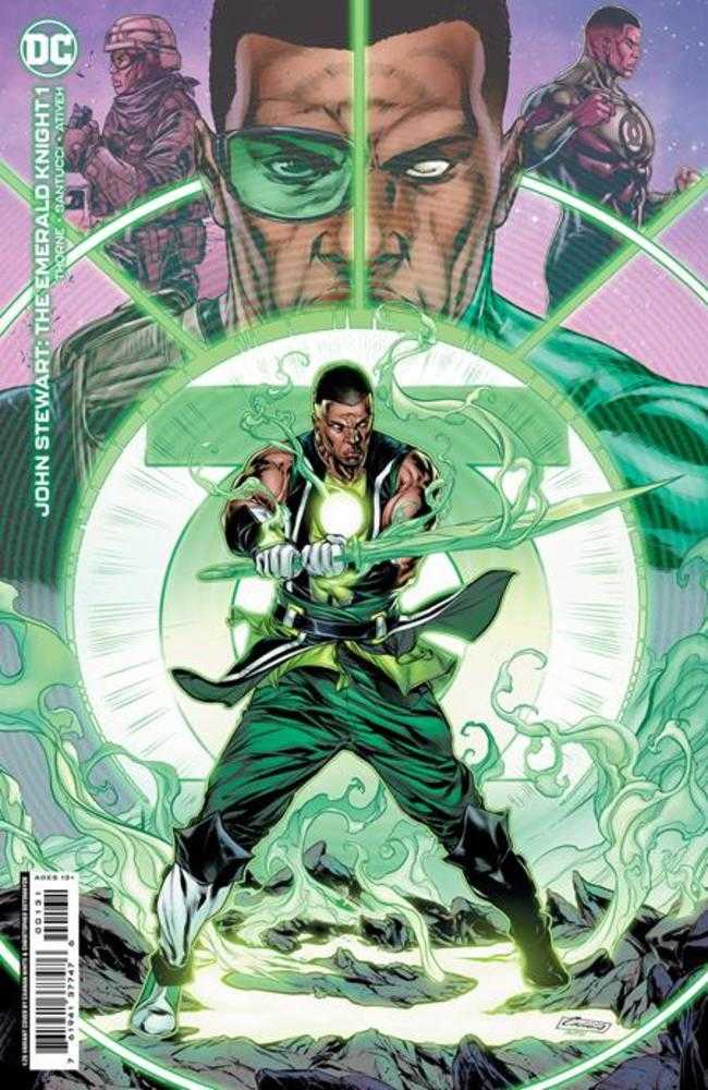 John Stewart The Emerald Knight #1 (One Shot) Cover C 1 in 25 Caanan White Card Stock Variant