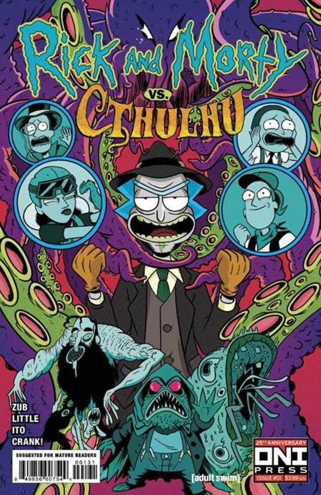 Rick And Morty vs Cthulhu #1 Cover C Ellerby
