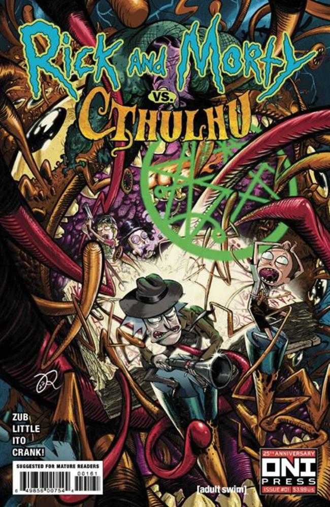 Rick And Morty vs Cthulhu #1 Cover F Lee