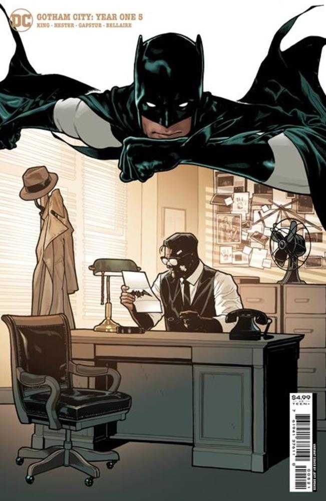 Gotham City Year One #5 (Of 6) Cover B Jeff Spokes Variant