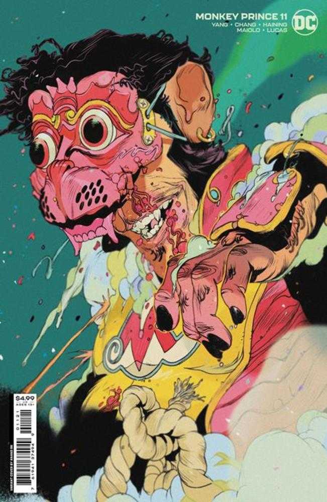 Monkey Prince #11 (Of 12) Cover B Anand Rk Card Stock Variant (Lazarus Planet)