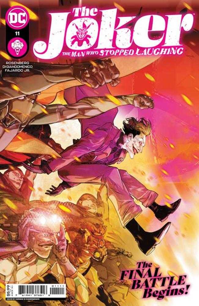 Joker The Man Who Stopped Laughing #11 Cover A Carmine Di Giandomenico