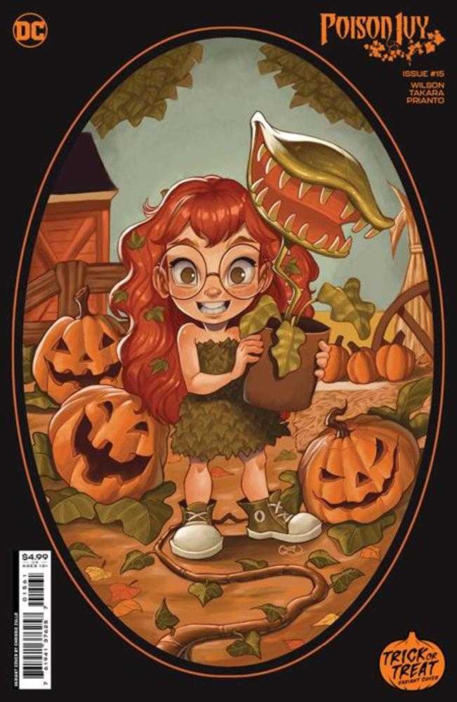Poison Ivy #15 Cover F Chrissie Zullo Trick Or Treat Card Stock Variant