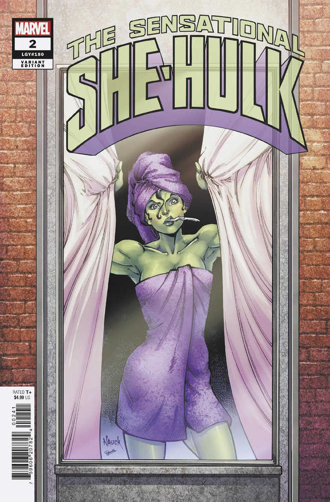 Sensational She-Hulk 2 Todd Nauck Windowshades Variant