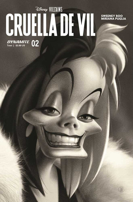 Disney Villains Cruella De Vil #2 Cover J 7 Copy Foc Variant Edition Midd